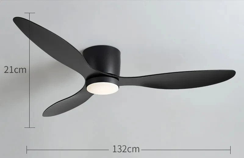 LUKLA, Ceiling Mount Fan/Light Fixture