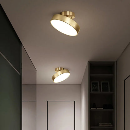 LOGAN, Modern Semi-Flush Mount Ceiling Light