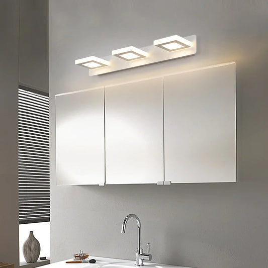 NARVIC, Square Modern Nordic Bathroom Vanity Light