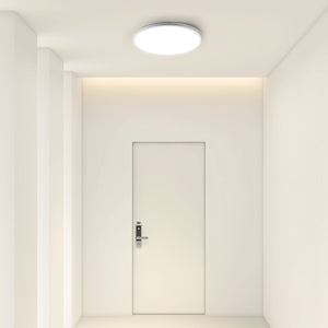 PHOENIX, White Ultra-Slim Flush Ceiling Light