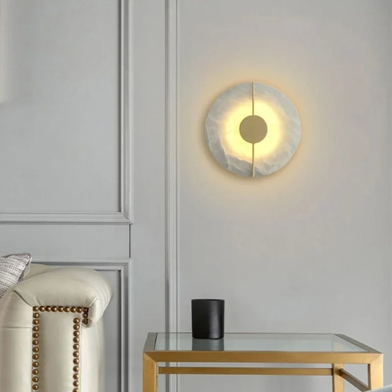 SION, Modern Marble Wall Lamp