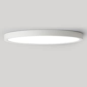 PHOENIX, White Ultra-Slim Flush Ceiling Light