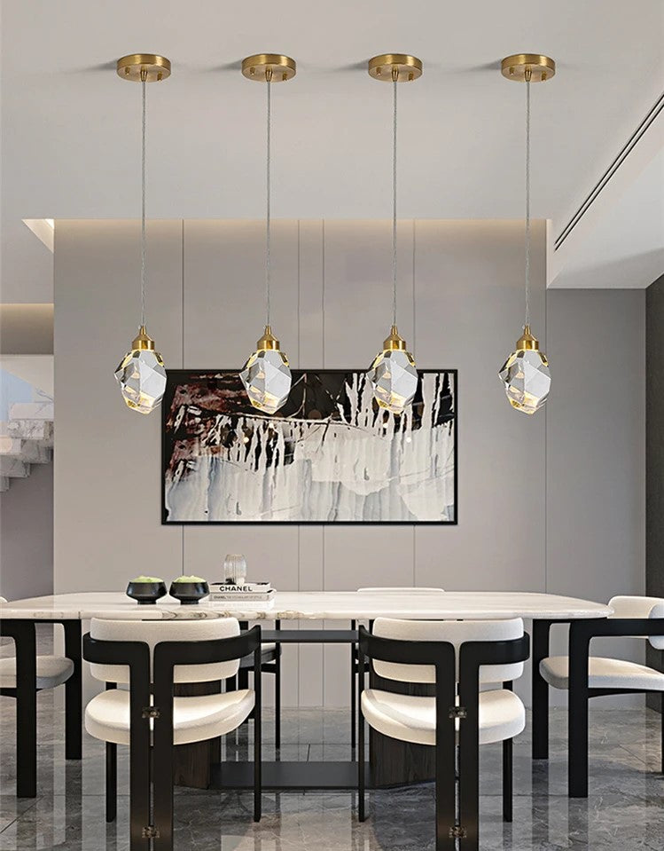 TURIN, Luxury Crystal Modern Spiral Chandelier 